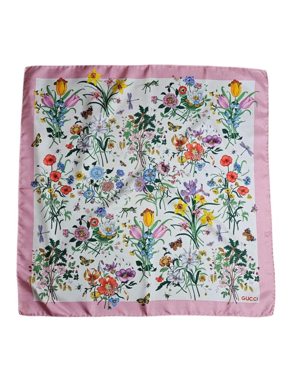 Gucci flora scarf